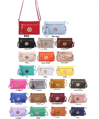 Fashion Logo Clutch Cross Body Bag WU021L