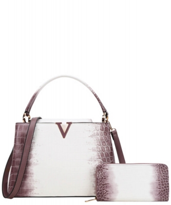 Pu leather Trendy Fashion Shoulder Bag W/ Wallet XM-9110W