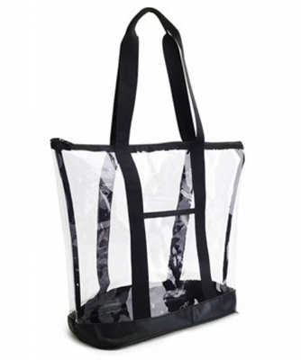 Clear Edge Black Line Tote Bag YKB-840