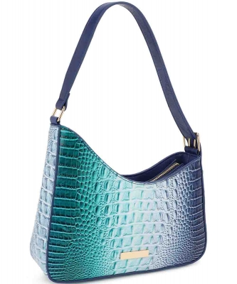 Shaped Croc Embossed Shoulder Bag ZZW-5316-C
