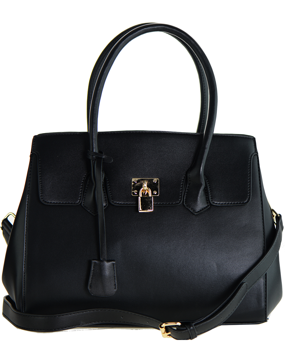 Women Fashion PU Leather Shoulder Bags Top-Handle Handbag Tote Bag Purse PRL0915: Wholesale ...