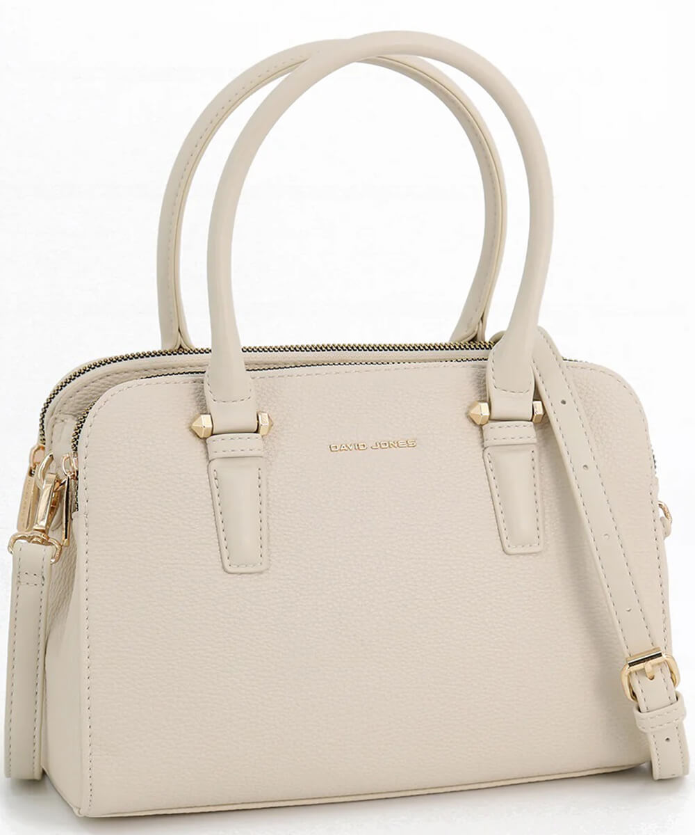 David Jones Metal Buckle Shoulder Bag