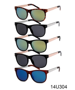 1 Dozen Pack Designer Inspired  Fashion Sunglasses 14U304