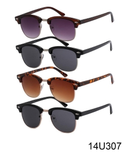 1 Dozen Pack Designer Inspired  Fashion Sunglasses 14U307