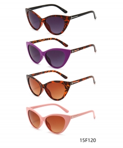 Package of 12 Pieces Fashion Women Sunglasses 15F120