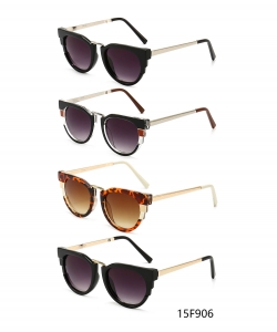 Package of 12 Pieces Fashion Women Sunglasses 15F906