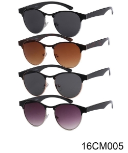 1 Dozen Pack Designer Inspired  Fashion Sunglasses 16CM005