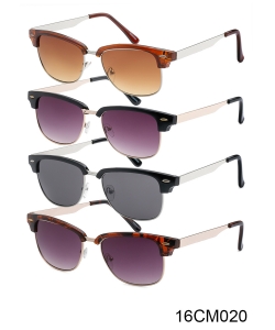 1 Dozen Pack Designer Inspired  Fashion Sunglasses 16CM020