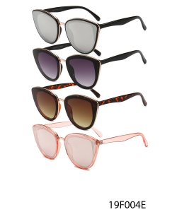 1 Dozen Pack Cat Eye Fashion Sunglasses 19F004E