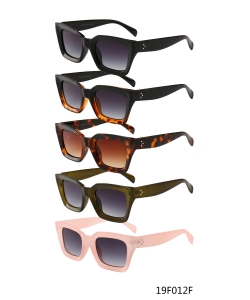 New Fashion Designer Western Sunglasses – 19F012F– 12 pcs/pack