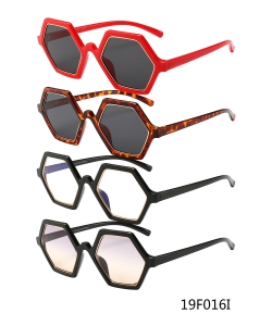 New Fashion Designer Western Sunglasses – 19F016I– 12 pcs/pack