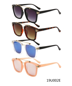 New Fashion Designer Western Sunglasses – 19U002E– 12 pcs/pack