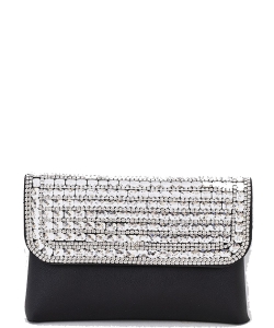 Crystallized Convertible Crossbody Fanny Pack 200-YB2104 CLEAR