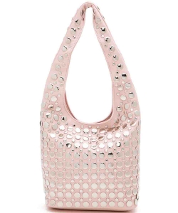 Full Studded Slouchy Iconic Shoulder Bag 3016