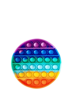 1 Dozen Assorted Color Push Pop Bubble Fidget Toy MS-08PP