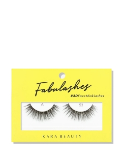 Kara Beauty 12 Pieces in a Pack Fabulashes 3D Faux Mink Lashes A52