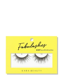 Kara Beauty 12 Pieces in a Pack Fabulashes 3D Faux Mink Lashes A56