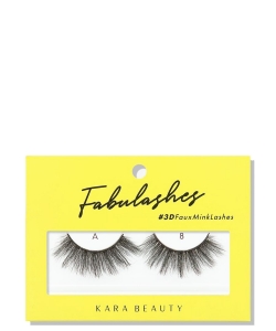 Kara Beauty 12 Pieces in a Pack Fabulashes 3D Faux Mink Lashes A8