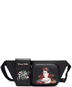 Frida Kahlo Floral Series Fanny Pack Belt Bag BP-FL939