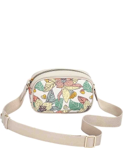 Floral David Jones Crossbody Bag CM7590