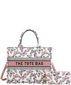 Butterfly The Tote Bag For Women With Wallet DF5-9173W
