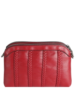 Braided Stripe Crossbody Bag EWB109