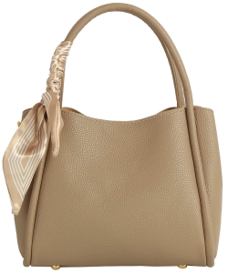 Fashion Scarf Top Handle Satchel EWB165
