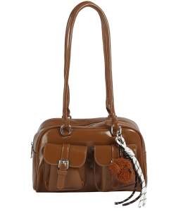 Bag Charm Buckle Pocket Boston Bag EWB218