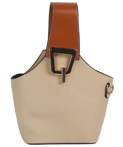 Fashion Buckle Handle Satchel EWB223