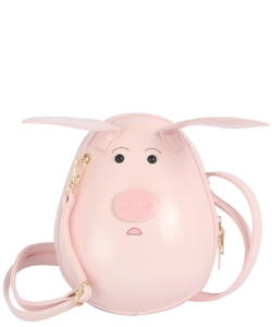 Pink Piglet Crossbody Bag EWB225
