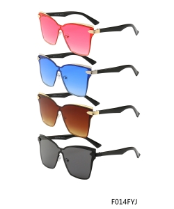 New Fashion Wayfarer Sunglasses – F014FYJ– 12 pcs/pack