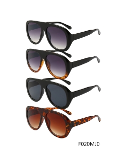 New Fashion Designer Western Sunglasses – F020MJ0– 12 pcs/pack