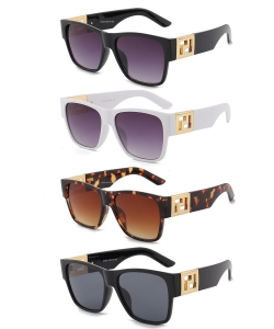 1 Dozen Pack Assorted Color Fashion Sunglasses F1075