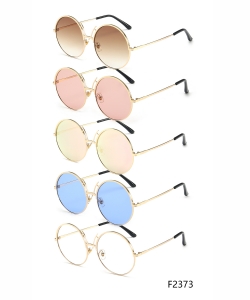 1 Dozen Pack Designer Inspired Women's Fashion Sunglasses F2373---