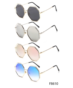 1 Dozen Pack Women's Fashion Sunglasses F8610