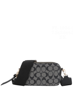 Oval Monogram Mini Crossbody Bag FT-1026-1