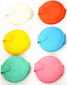 Compact Mirror Assorted colors 12 Pcs Set GCM84-1103