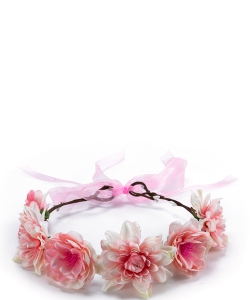 Bridal Party Festival Flower Headband HN320069