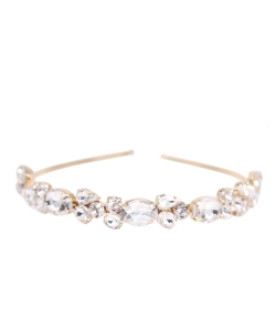 Fashion Rhinestone Headband HN810003 GOLD