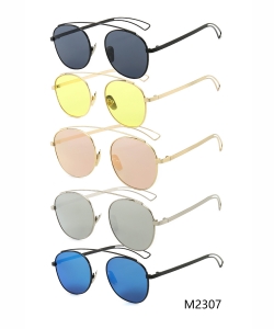 1 Dozen Pack Designer Inspired Fashion Sunglasses M2307