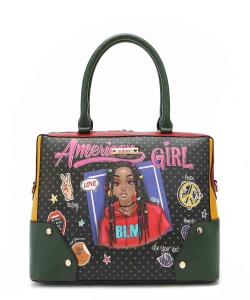 Nikky American Girl Boxy Satchel Bag NK12113