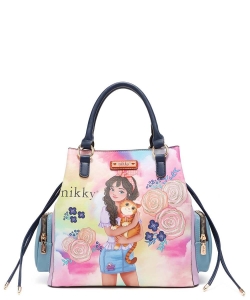 Nikky By Nicole lee Lovely Clara Satchel NK12356