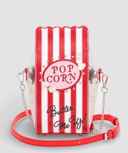 Popcorn Novelty Crossbody Bag P-POPCORN