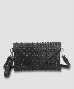 Stud Decorated Messenger Bag 188PP