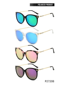 1 Dozen Designer Inspired Women’s Polarized Fashion Sunglasses P27208