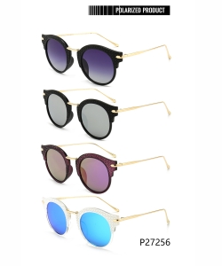 1 Dozen Pack Designer Inspired Polarized Fashion Sunglasses P27256