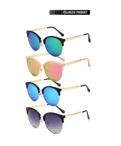 1 Dozen Pack Designer Inspired Women's Polarized Fashion Sunglasses P27262