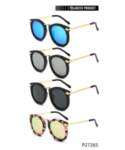 1 Dozen Pack Designer Inspired Womens Polarized Fashion Sunglasses P27265