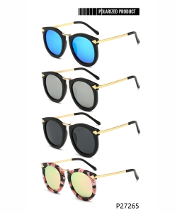 1 Dozen Pack Designer Inspired Womens Polarized Fashion Sunglasses P27265