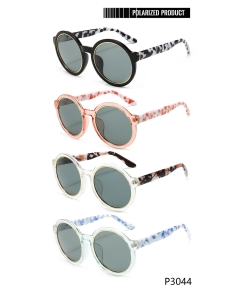 1 Dozen Pack Designer Inspired Womens Polarized Fashion Sunglasses P3044